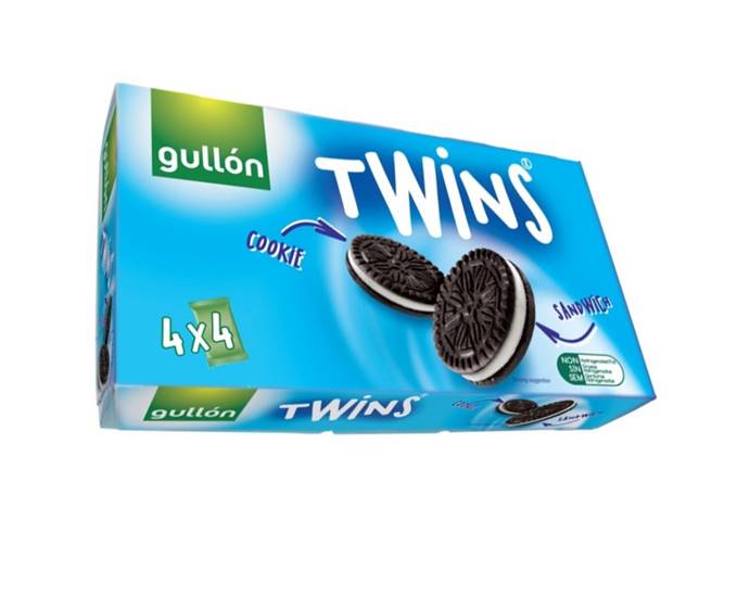 BOLACHA RECH SAND TWINS 176G GULLON C/10
